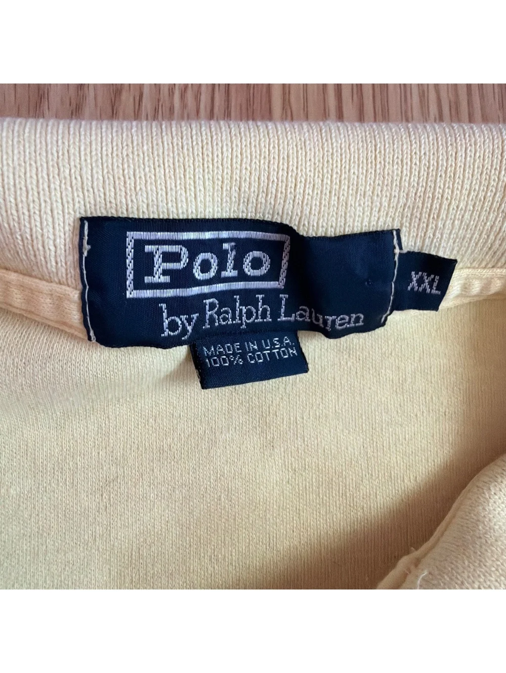 Polo Ralph Lauren Yellow Polo Size XXL